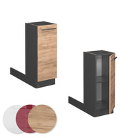 Vicco Isola cucina Quercia dorata 30 cm senza piano di lavoro