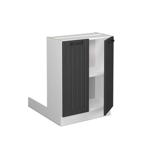 Vicco Isola cucina Antracite casa di campagna 60 cm senza piano di lavoro