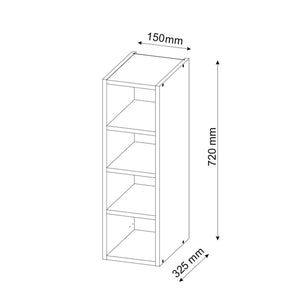 Vicco Pensile Antracite 15 cm