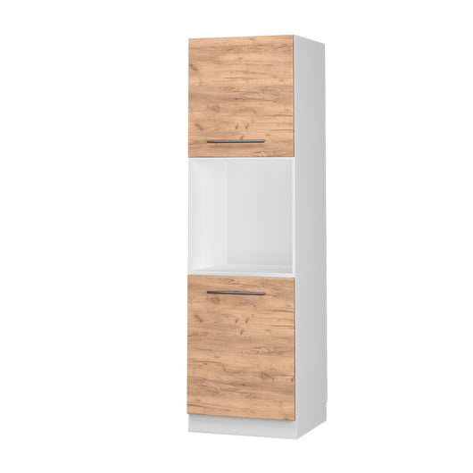Vicco Mobile per forno da incasso Quercia dorata 60 cm con ripiano aperto
