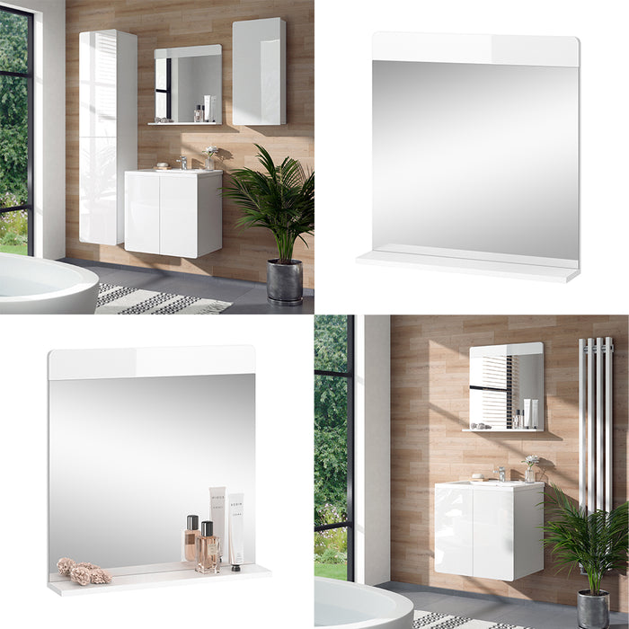 Vicco Specchio bagno Bianco lucido 60 x 62 cm