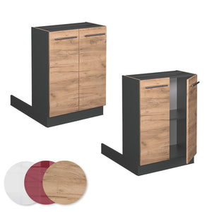 Vicco Isola cucina Quercia dorata 60 cm senza piano di lavoro