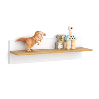 Vitalispa Scaffale a muro per bambini Bianco 70 x 20 cm