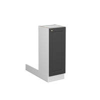 Vicco Isola cucina Landhaus antrazit-oro 30 cm senza piano di lavoro