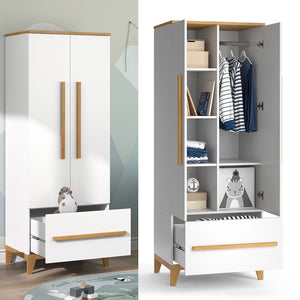 Vitalispa Guardaroba per bambini Bianco 53.4 x 186.8 cm