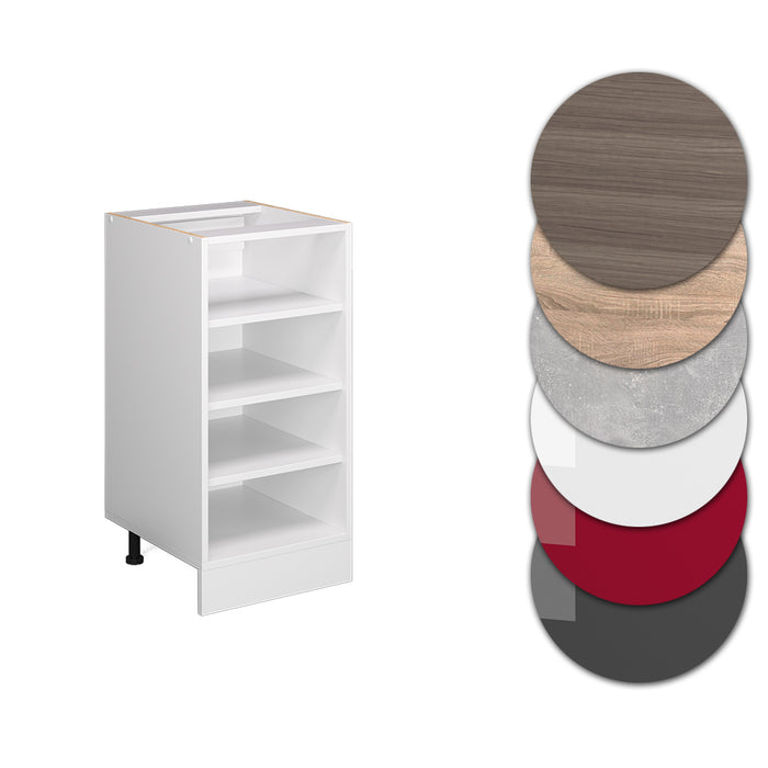 Vicco Scaffale da cucina Bianco 40 cm senza piano di lavoro