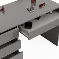 Vicco Tavolo da toeletta Grigio 55 cm Senza specchio