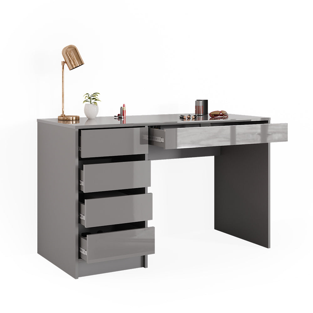 Vicco Tavolo da toeletta Grigio 55 cm Senza specchio