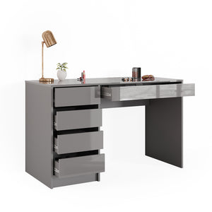 Vicco Tavolo da toeletta Grigio 55 cm Senza specchio