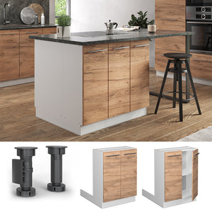 Vicco Isola cucina Quercia dorata 60 cm senza piano di lavoro