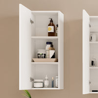 Vicco Mobile bagno Bianco 33 x 84 cm con 2 ripiani