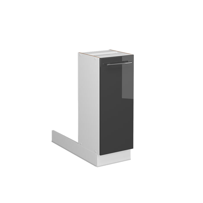 Vicco Isola cucina Antracite lucido 30 cm senza piano di lavoro