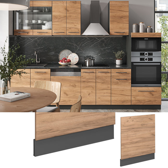 Vicco Pannello frontale Quercia dorata 60 cm senza piano di lavoro