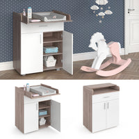 Vicco Fasciatoio Bianco/Sonoma 75 x 100 cm