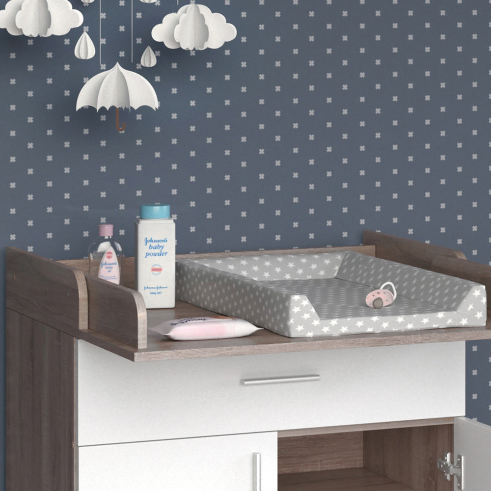 Vicco Fasciatoio Bianco/Sonoma 75 x 100 cm