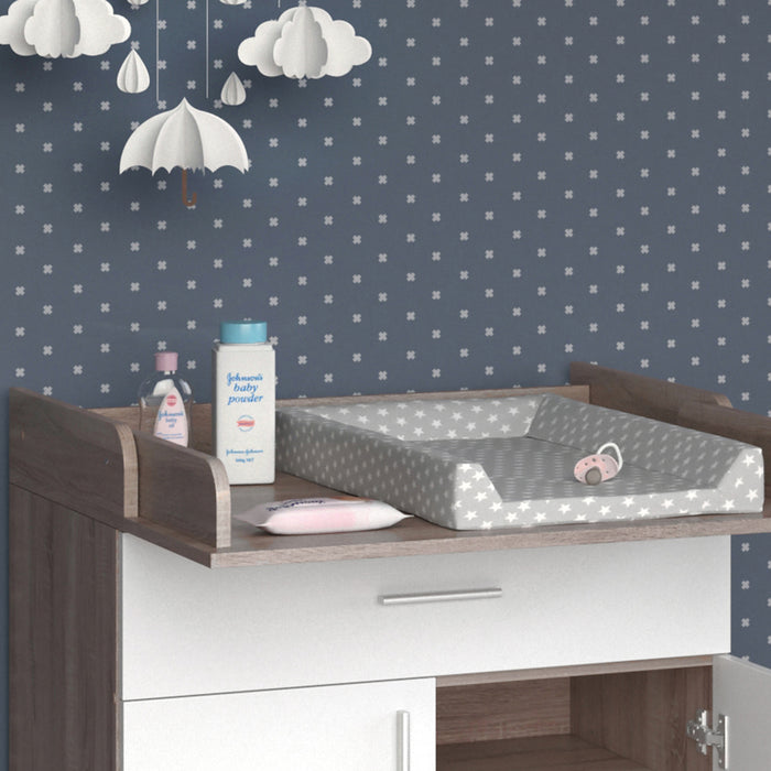 Vicco Fasciatoio Bianco/Sonoma 75 x 100 cm