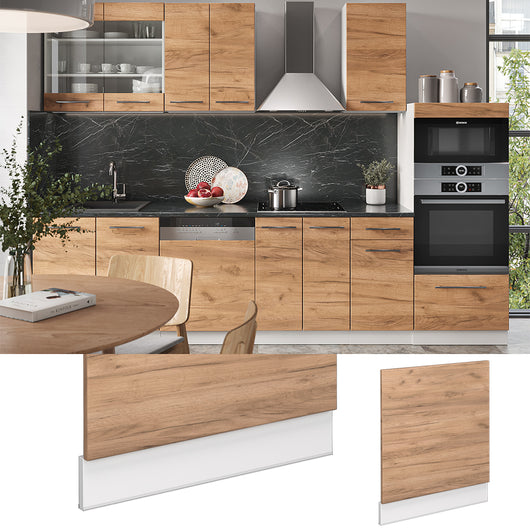 Vicco Pannello frontale Quercia dorata 60 cm senza piano di lavoro