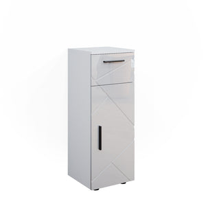 Vicco Mobiletto bagno Bianco lucido 30 x 81 cm