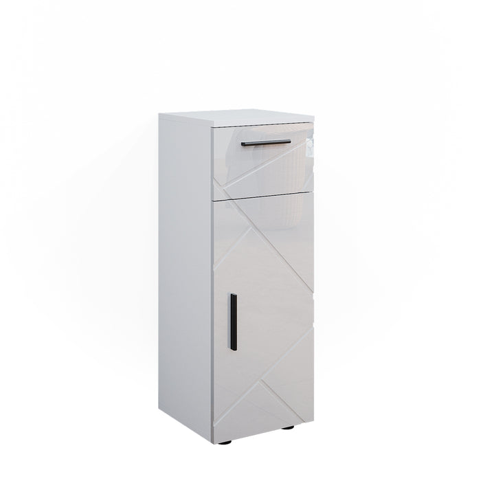 Vicco Mobiletto bagno Bianco lucido 30 x 81 cm