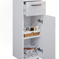 Vicco Mobiletto bagno Bianco lucido 30 x 81 cm