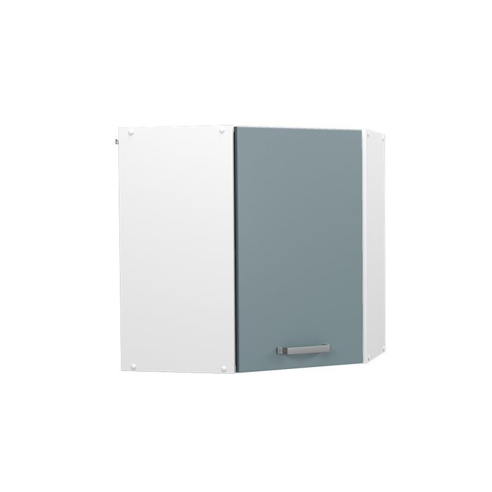 Vicco Pensile universale Grigio-blu 57 cm Pensile ad angolo con anta