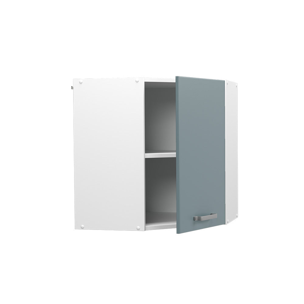 Vicco Pensile universale Grigio-blu 57 cm Pensile ad angolo con anta