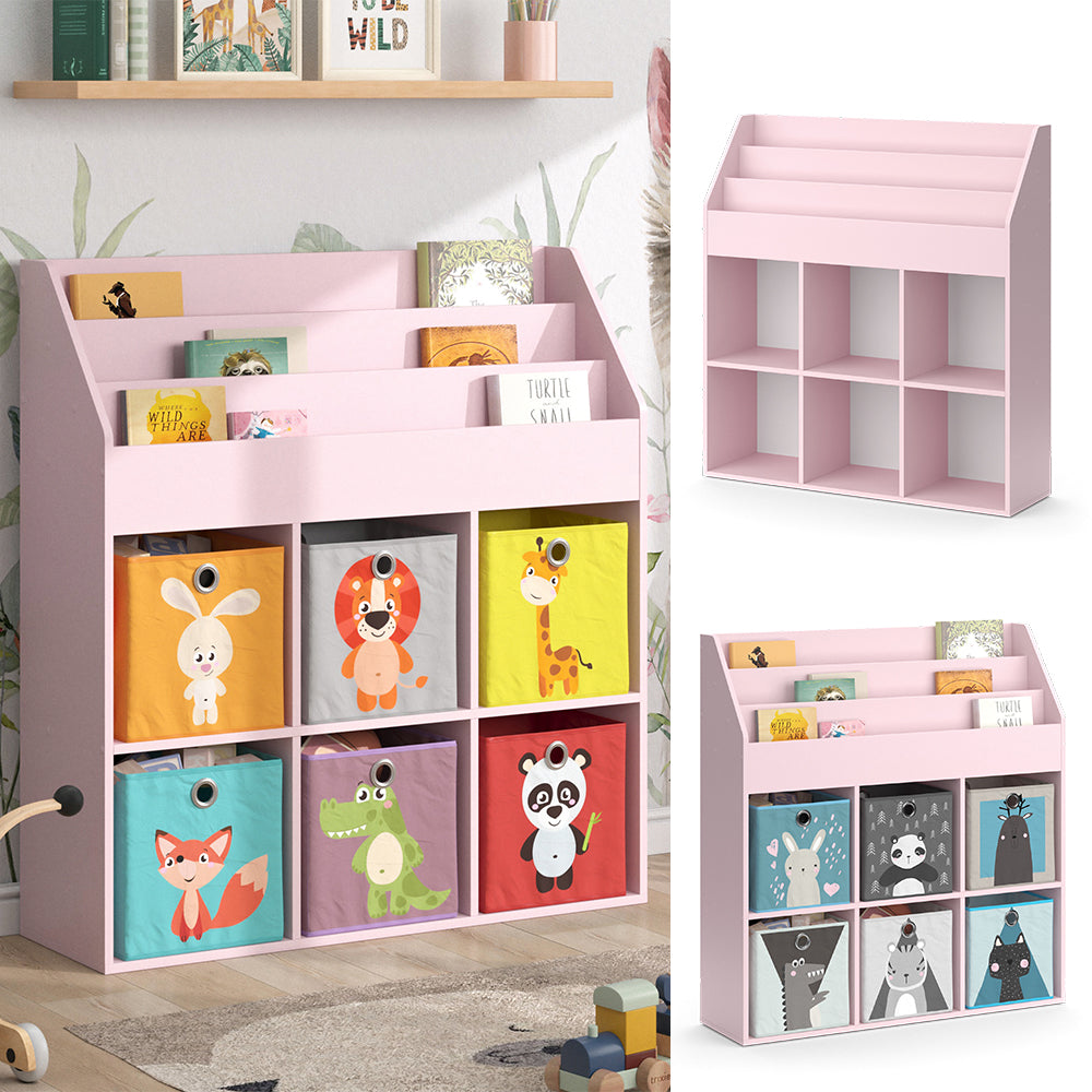 Vicco Libreria bambini rosa 107.2 x 114.2 cm Senza box pieghevole