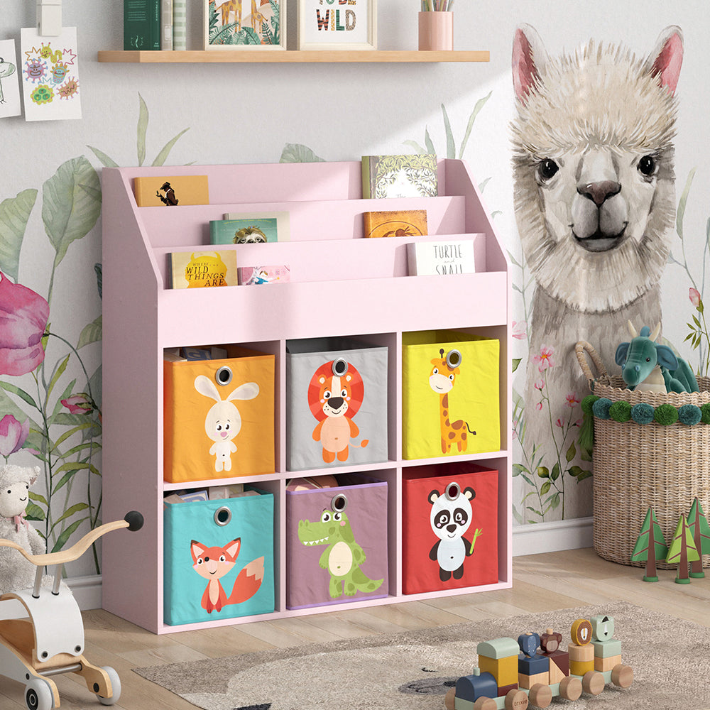 Vicco Libreria bambini rosa 107.2 x 114.2 cm Senza box pieghevole
