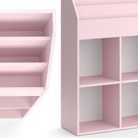 Vicco Libreria bambini rosa 107.2 x 114.2 cm Senza box pieghevole