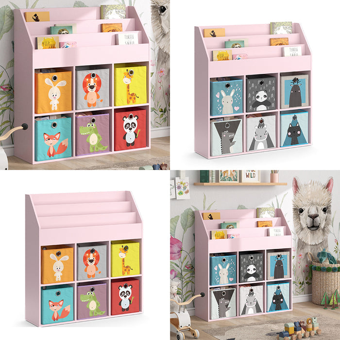 Vicco Libreria bambini rosa 107.2 x 114.2 cm Senza box pieghevole