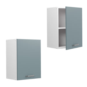 Vicco Pensile da cucina Grigio-blu 45 cm