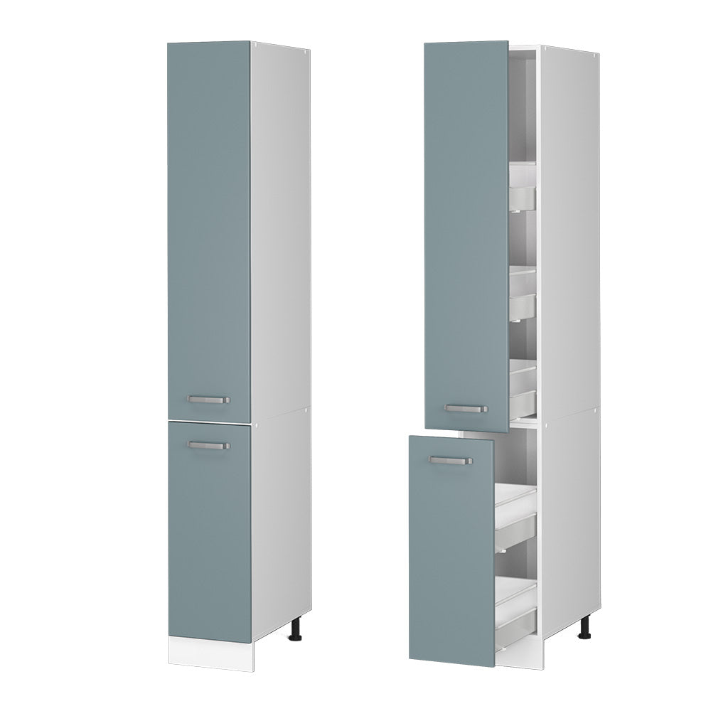 Vicco Dispensa universale Grigio-blu 30 cm con porte