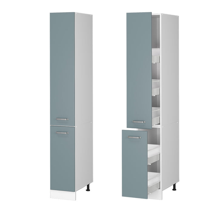 Vicco Dispensa universale Grigio-blu 30 cm con porte