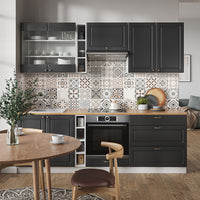 Vicco Cucina componibile Antracite-Oro/Bianco 235 cm , PL Antracite