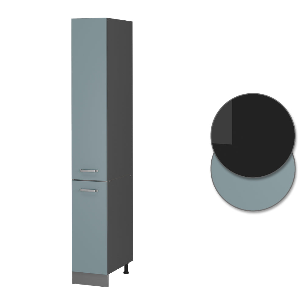 Vicco Armadio da farmacia Grigio-blu 30 cm