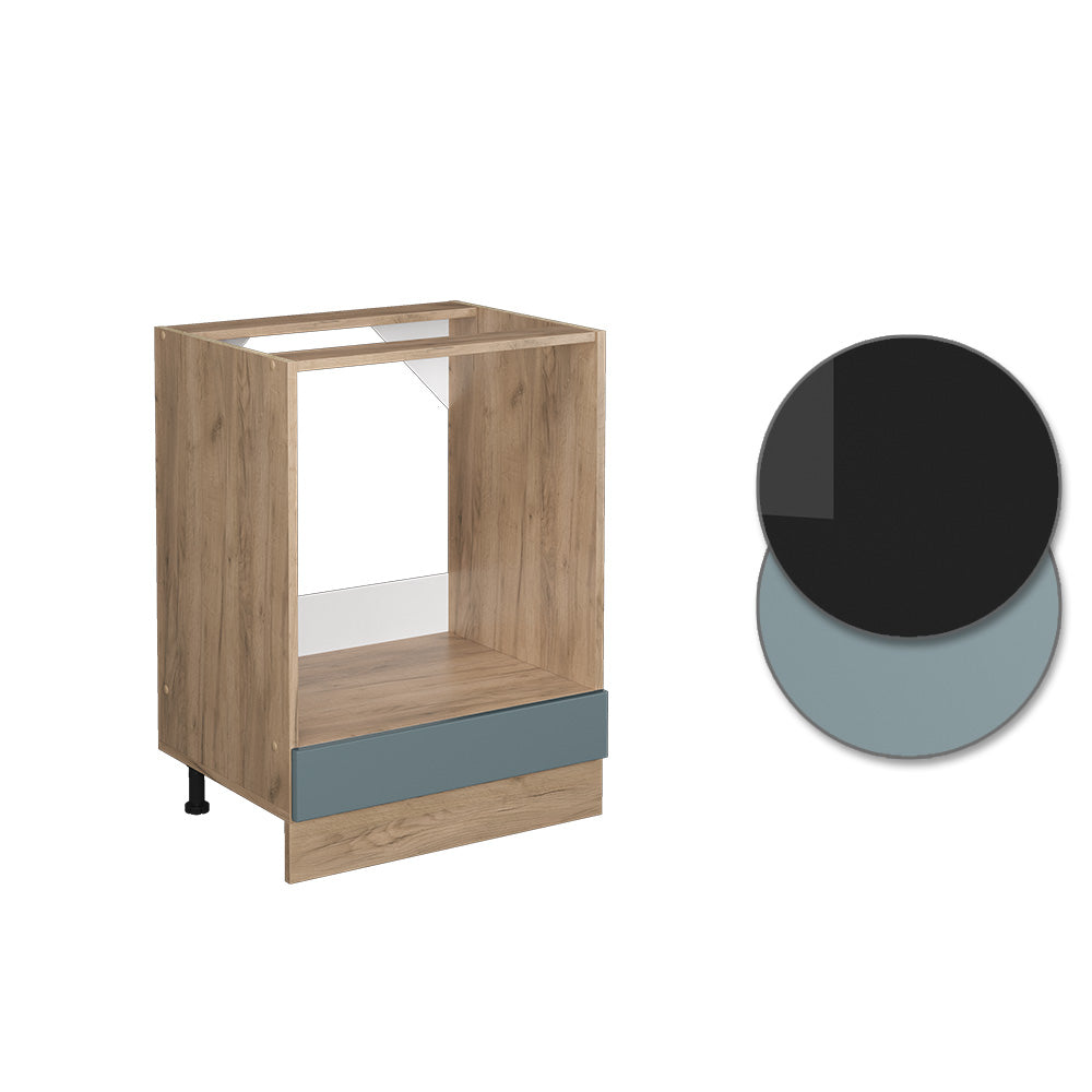 Vicco Mobile per forno da incasso Grigio-blu 60 cm , PL Antracite