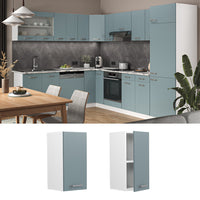 Vicco Pensile da cucina Grigio-blu 30 cm
