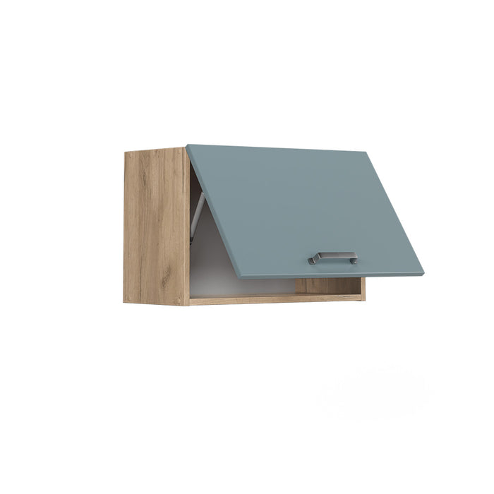 Vicco Pensile da cucina Grigio-blu 60 cm Piatto