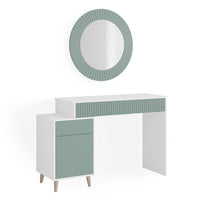 Vicco Tavolo da toeletta Verde 120 cm