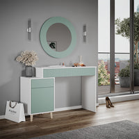 Vicco Tavolo da toeletta Verde 120 cm