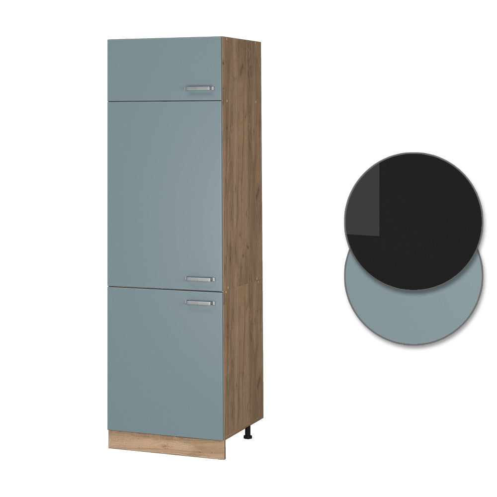 Vicco Armadio frigorifero Grigio-blu 60 cm