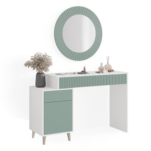 Vicco Tavolo da toeletta Verde 120 cm