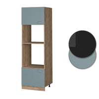 Vicco Set mobili bagno Grigio-blu 60 cm