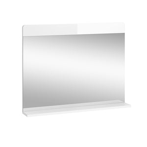 Vicco Specchio bagno Bianco lucido 80.1 x 62 cm con ripiano