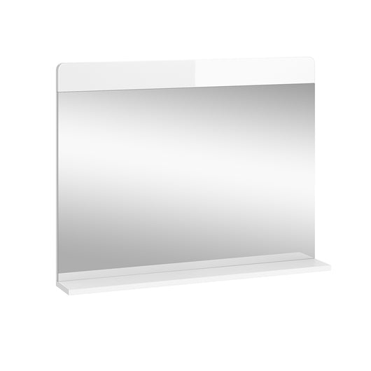 Vicco Specchio bagno Bianco lucido 80.1 x 62 cm con ripiano