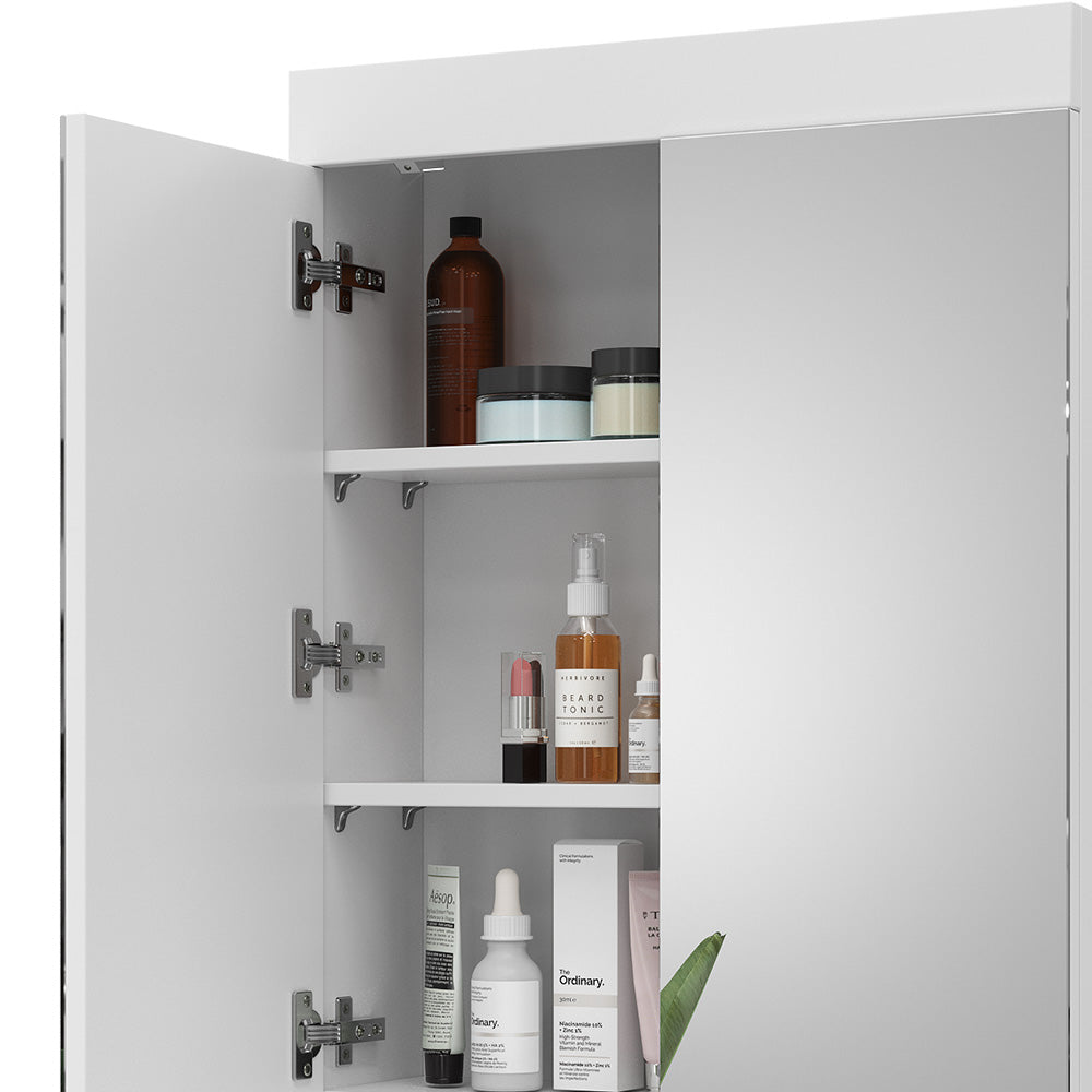 Vicco Specchio contenitore bagno Bianco 60 x 77 cm