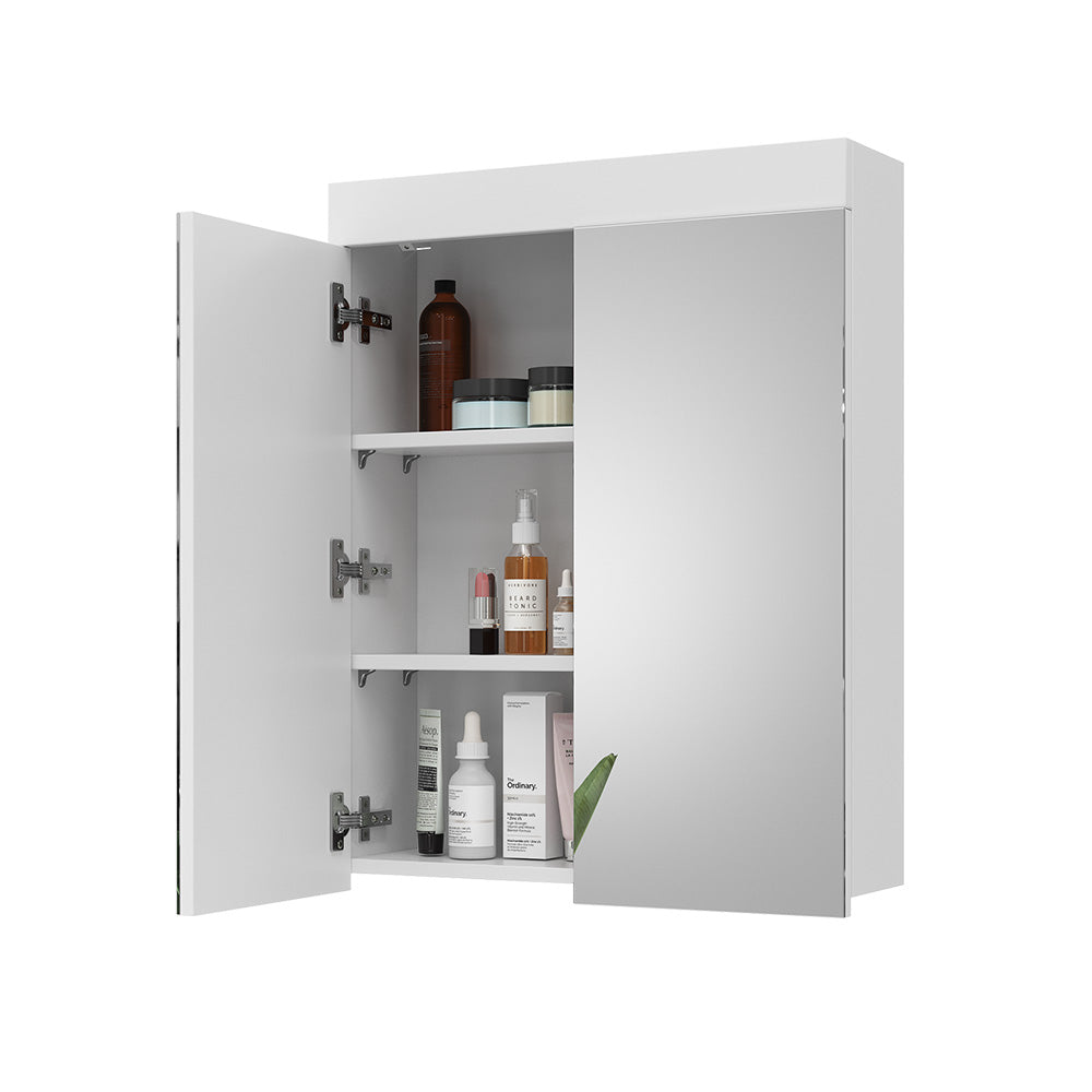 Vicco Specchio contenitore bagno Bianco 60 x 77 cm