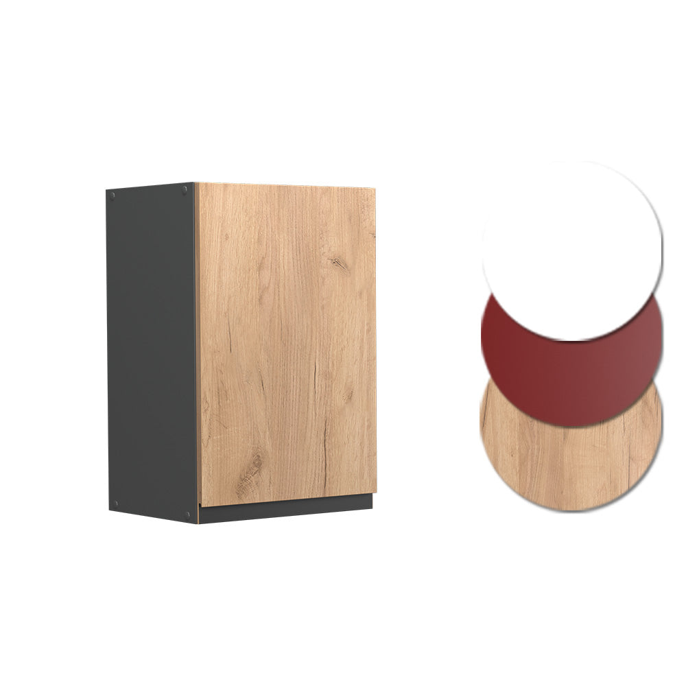 Vicco Pensile da cucina Quercia dorata 40 cm Forma a J