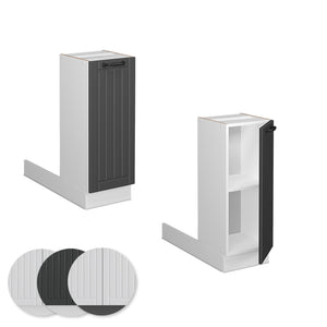 Vicco Isola cucina Antracite casa di campagna 30 cm senza piano di lavoro