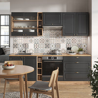 Vicco Cucina componibile Antracite Country House/oro Kraft Oak 235 cm , PL Rovere